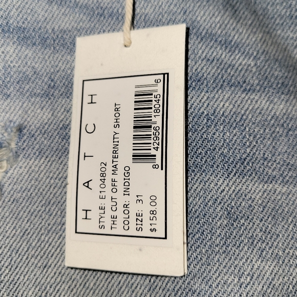 NWT Hatch the Cutoff Maternity short, sz 31 - Picture 5 of 9